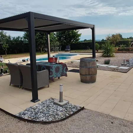Nyaraló La Bastide Avec Piscine Privee, Petanque Et Climatisation Cours-de-Pile
