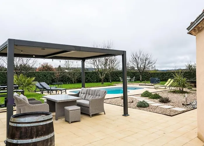 La Bastide Avec Piscine Privee, Petanque Et Climatisation Cours-de-Pile
